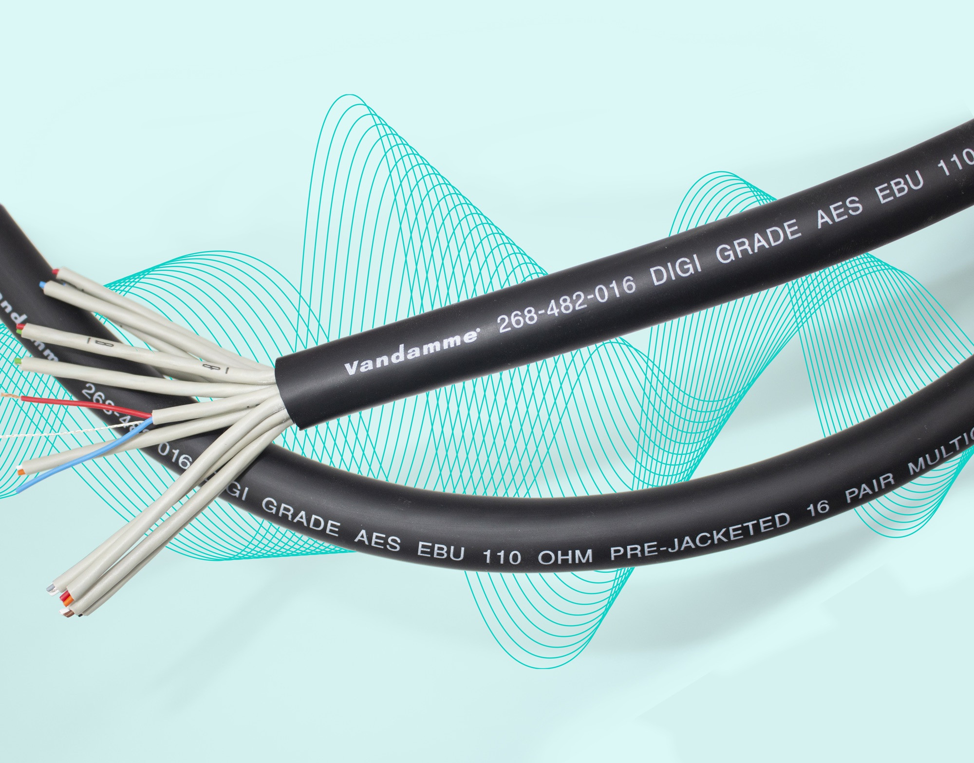 Introducing Van Damme Digitour AES/EBU & DMX 16 Pair Multicore: Enhancing Audio and Lighting Solutions