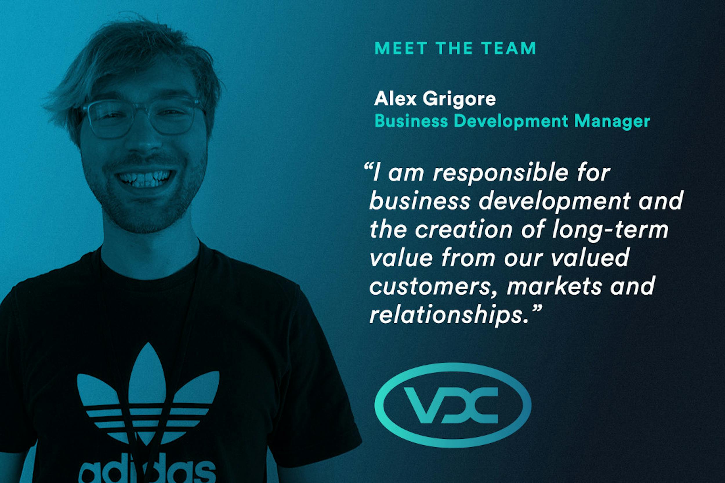 Meet the VDC Team - Alex Grigore