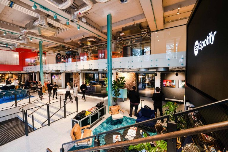 Spotify, the market leader in music streaming, uses VDC hand-made looms