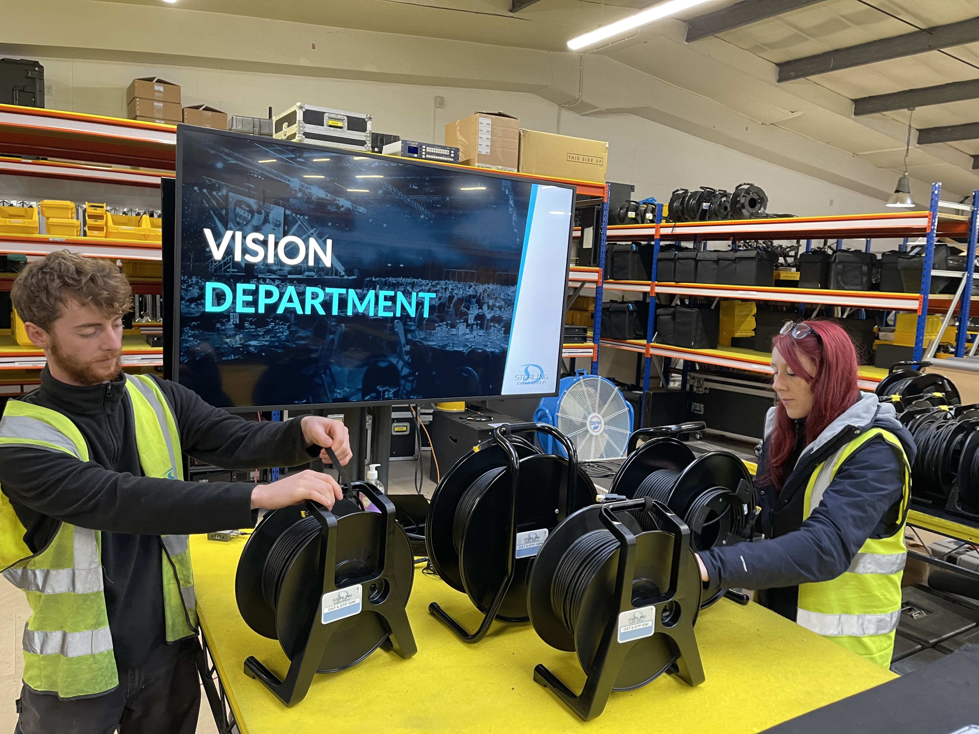 Sterling Event Group chooses Van Damme cables for reliability and durability