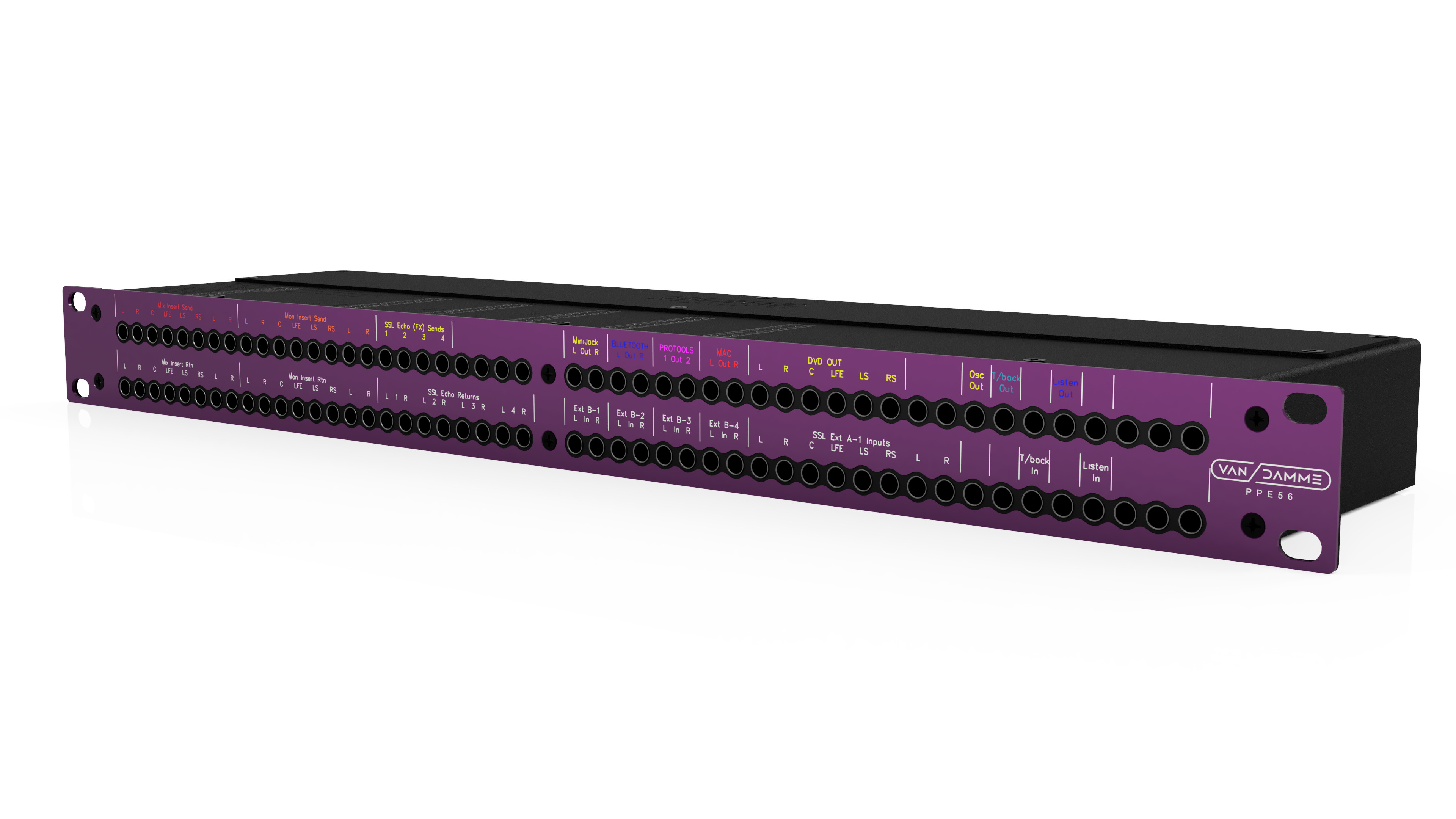 Van Damme hits a Purple Patch with the all new PPE56 patchbay