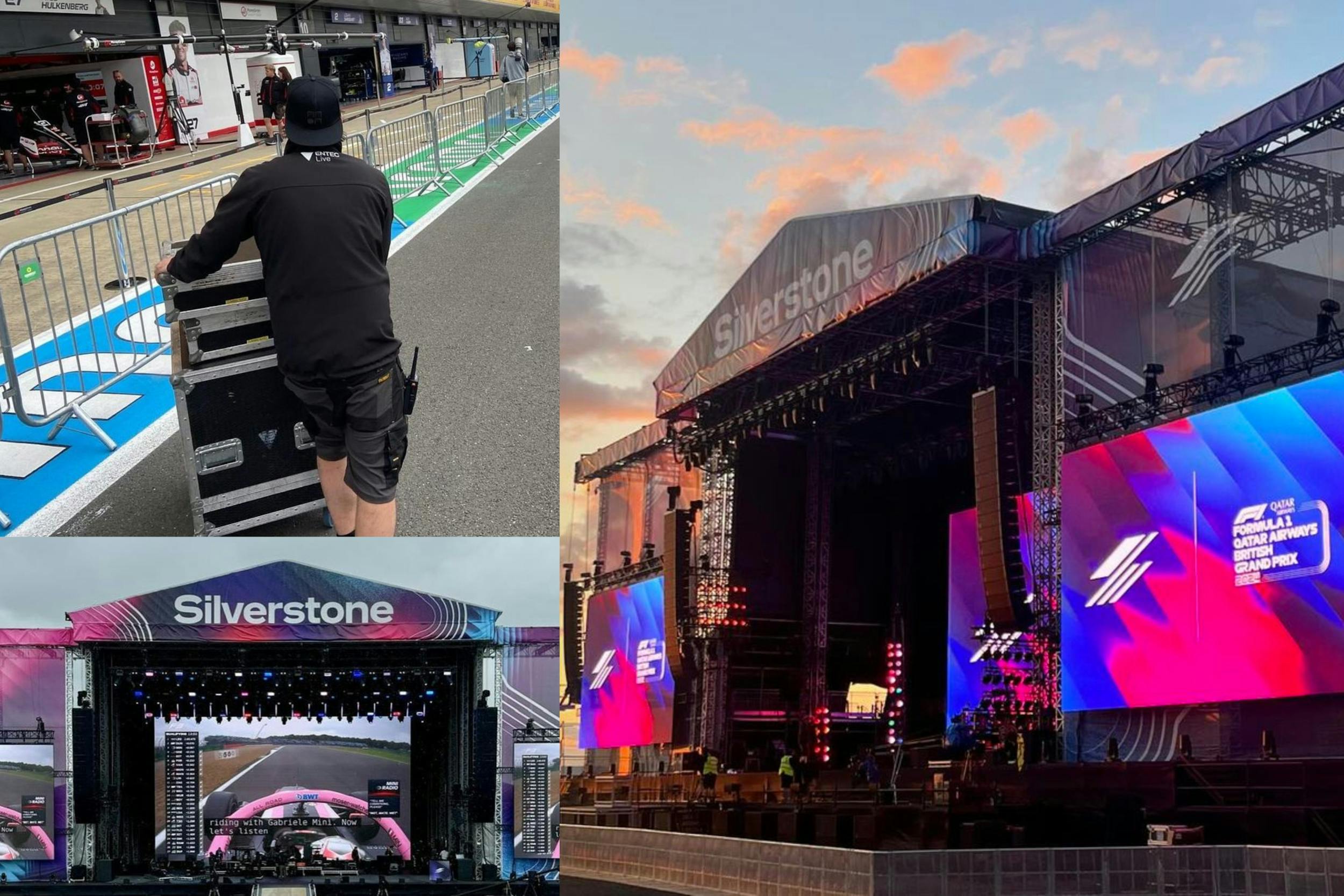 Van Damme makes another grand appearance at the Silverstone Circuit