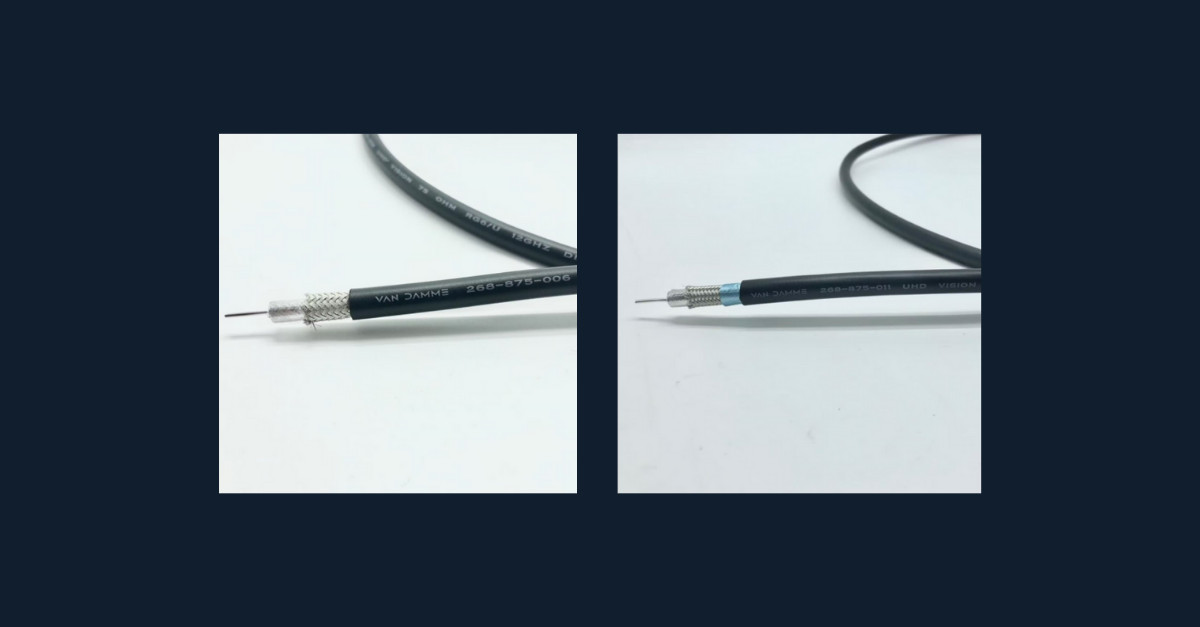 VDC Trading launches new Van Damme 12G coax cables