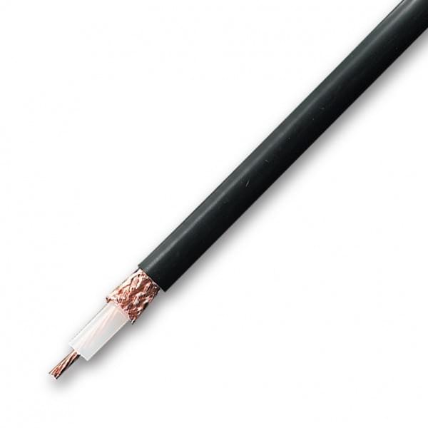 URM67/RG213 50 Ohm coax LSZH, black, per m URM67/RG213 50 Ohm coax LSZH, black, per m