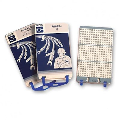 Brady PWM-PK-1 marker card porta pack