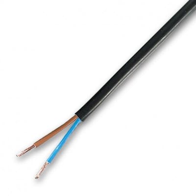 LSZH Speaker/general purpose cable 4 x 0.75mm black, per m
