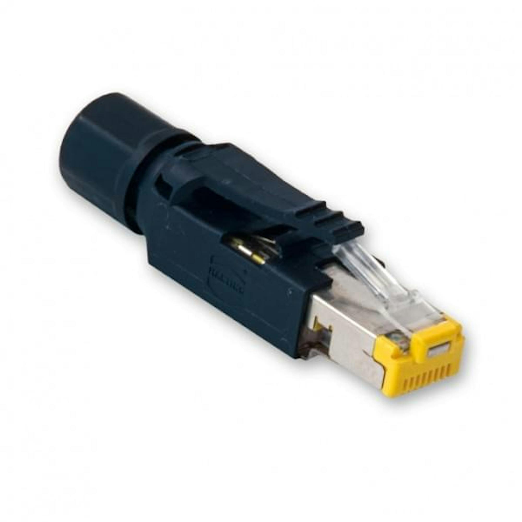 Harting toolless industrial 10G Ethernet RJ45