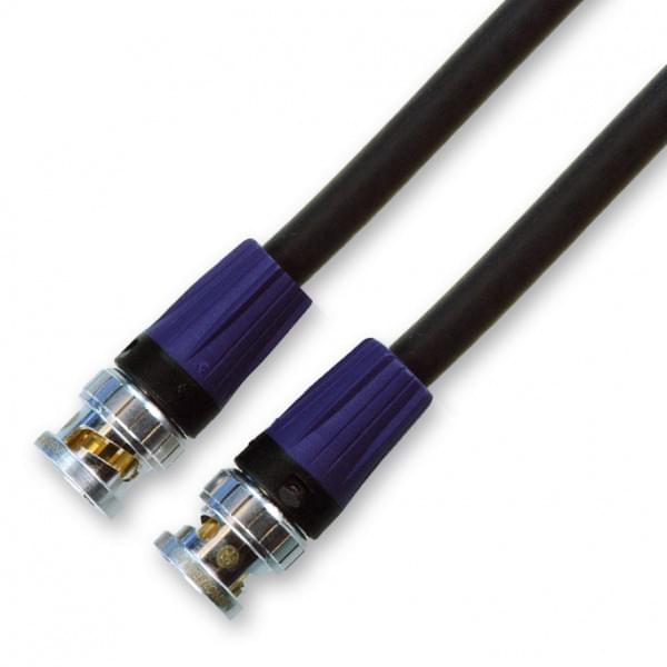 Belden 1505F stranded digital video Neutrik rear twist BNC to BNC 20m