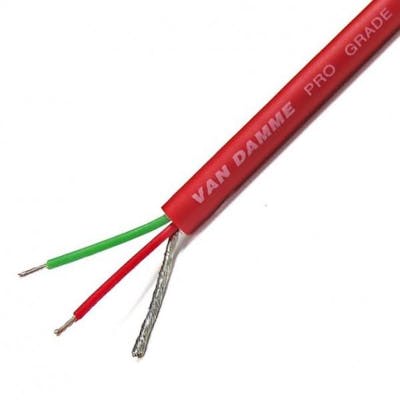 Van Damme Tour Grade Classic XKE pro-patch cable, red, per metre