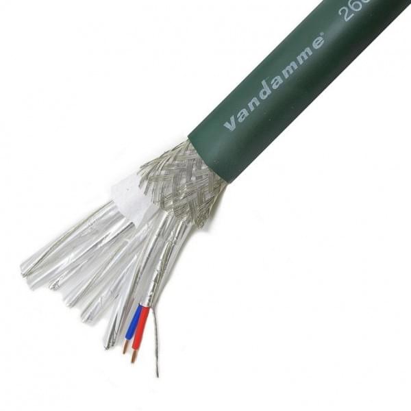 Van Damme Super Green Series 8 pair AES/EBU multicore, per metre