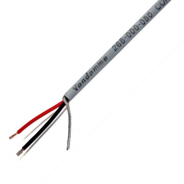 Van Damme reduced OD Console cable, grey, per metre