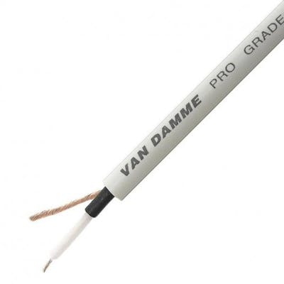 Van Damme Pro Grade Classic XKE Instrument cable, white, per metre