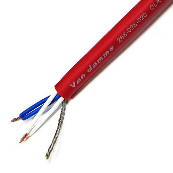 Van Damme Tour Grade Classic XKE starquad microphone cable