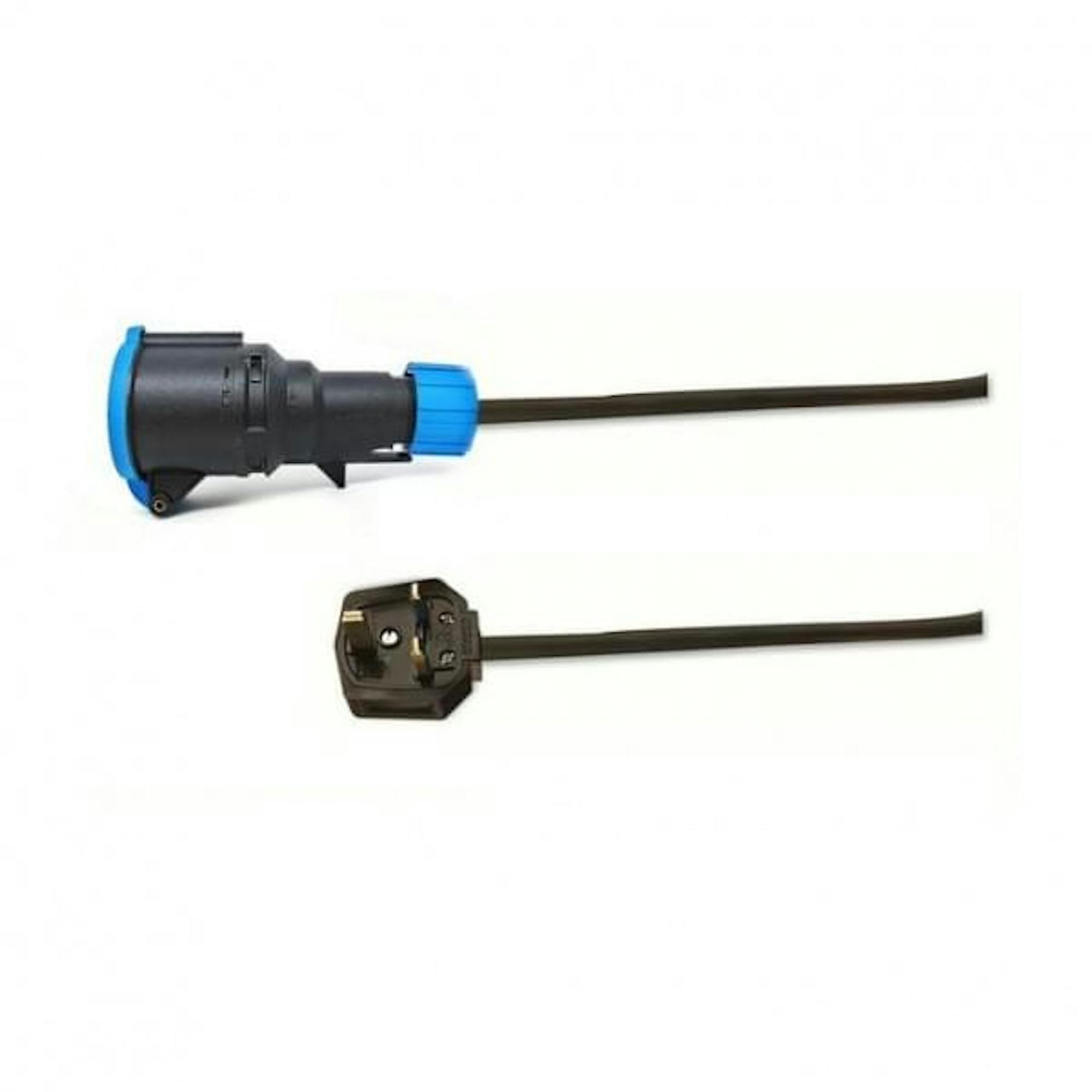 13A plug to 16A Ceeform socket 0.5m