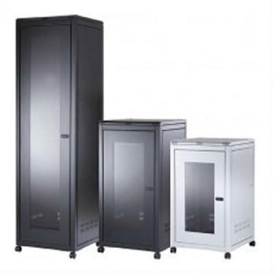 9U 600 X 600 Data Cabinet, Black