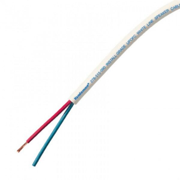 speaker cable white line