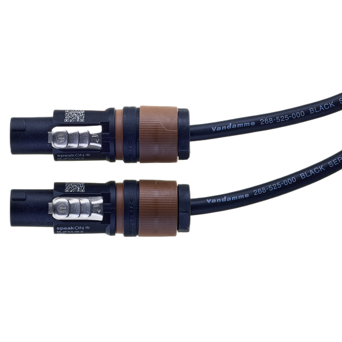 Neutrik Speakon NL4FX to NL4FX Black Series Tour Grade 2 x 2.5mm 20m