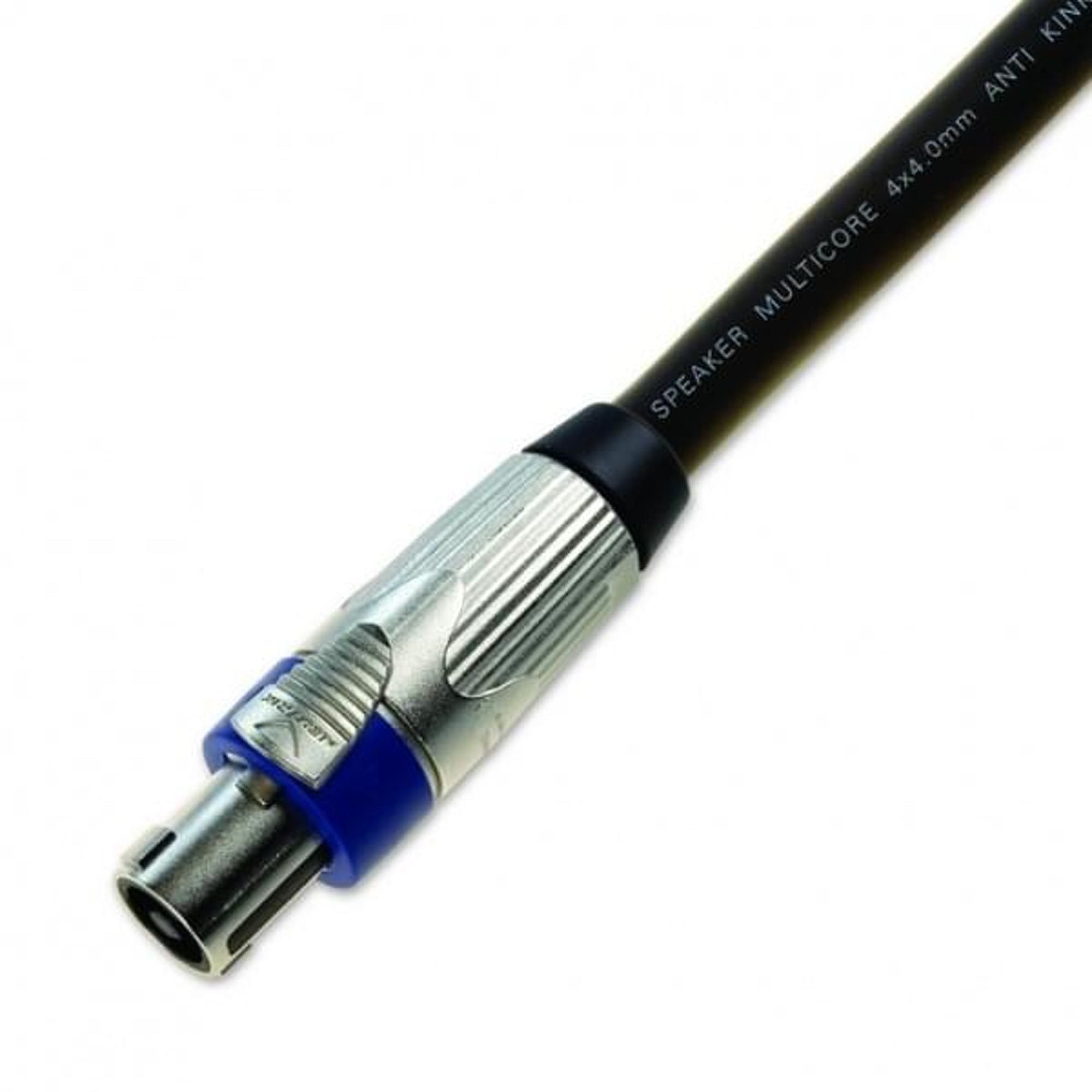 Neutrik metal Speakon NLT4MXX-BAG 4-pole male line black
