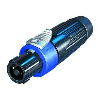 Neutrik metal Speakon NLT8FXX-BAG female line black