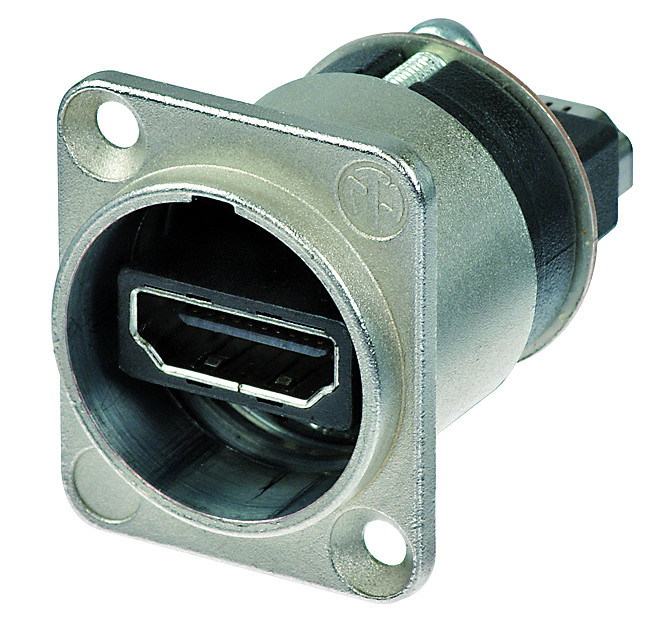 thumbnail image 2 of Neutrik NE8FDP-SE EtherCON RJ45 Feed-Through Connector - Nickel 2 of 5
