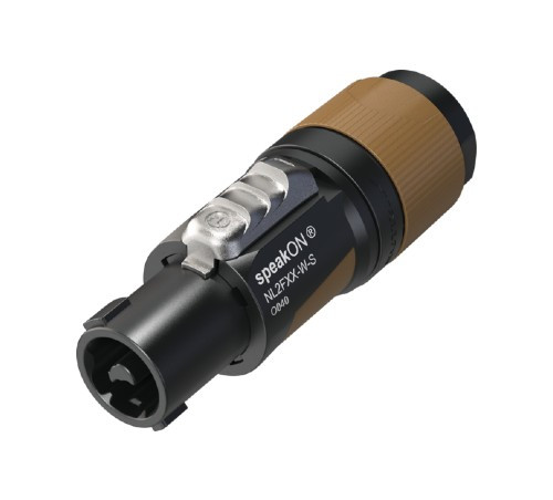 Neutrik NL4FXX-W-L 4 pole Speakon female line 10-16mm