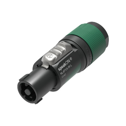 Neutrik NL4FXX-W-L 4 pole Speakon female line 10-16mm
