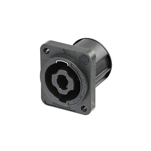 thumbnail image 2 of 4-Pack Neutrik NL4MPRXX 4-Pole SpeakOn Large Round Twist Lock Connectors – 3/16" Flat Tabs 2 of 3