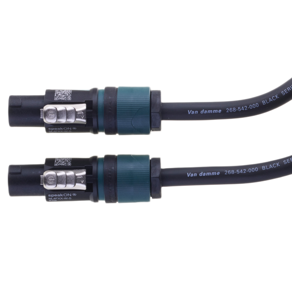 Neutrik Speakon NL4FX to NL4FX Black Series Tour Grade 4 x 2.5mm 15m
